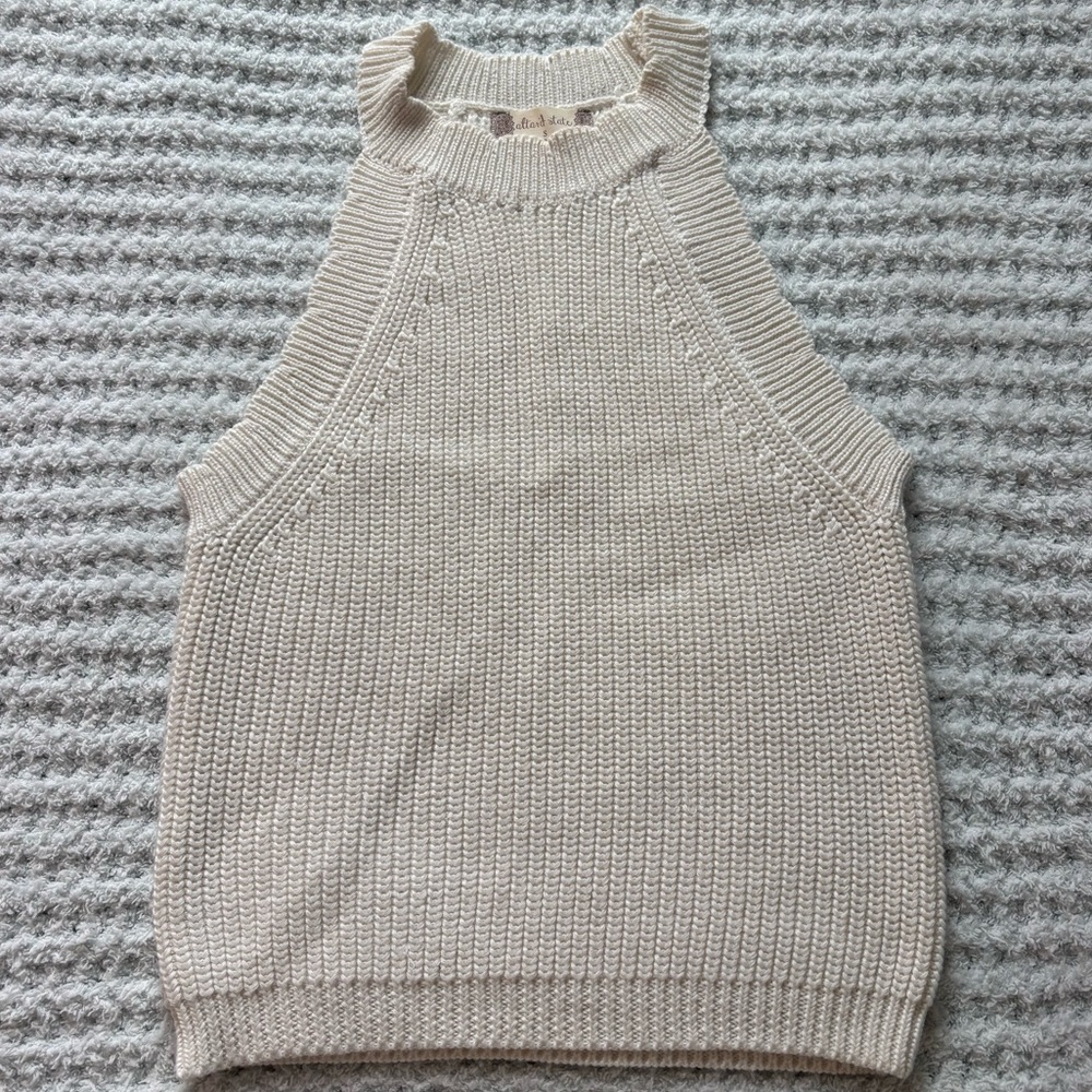 Altar'd State Cream Knit Sweater